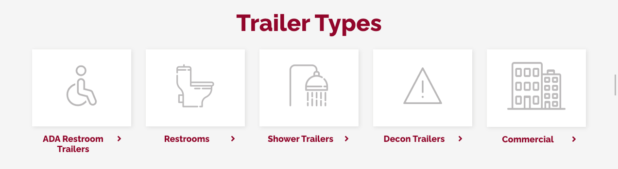 Portable Restroom Trailers image 1