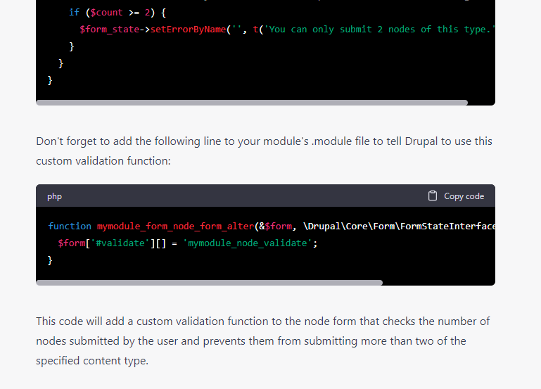 web development chatgpt prompts