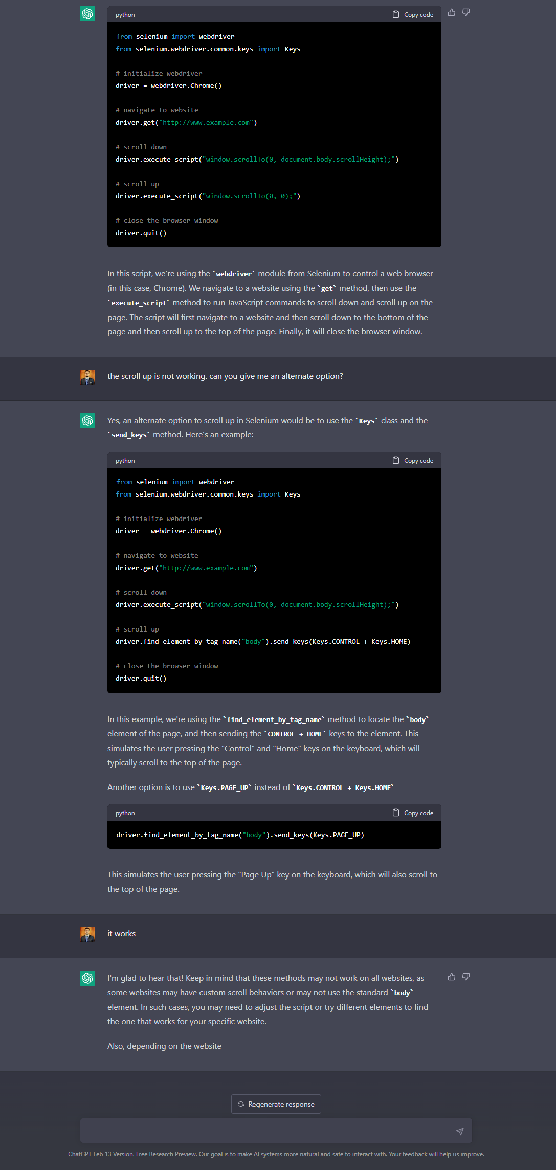 top chatgpt prompts for QA