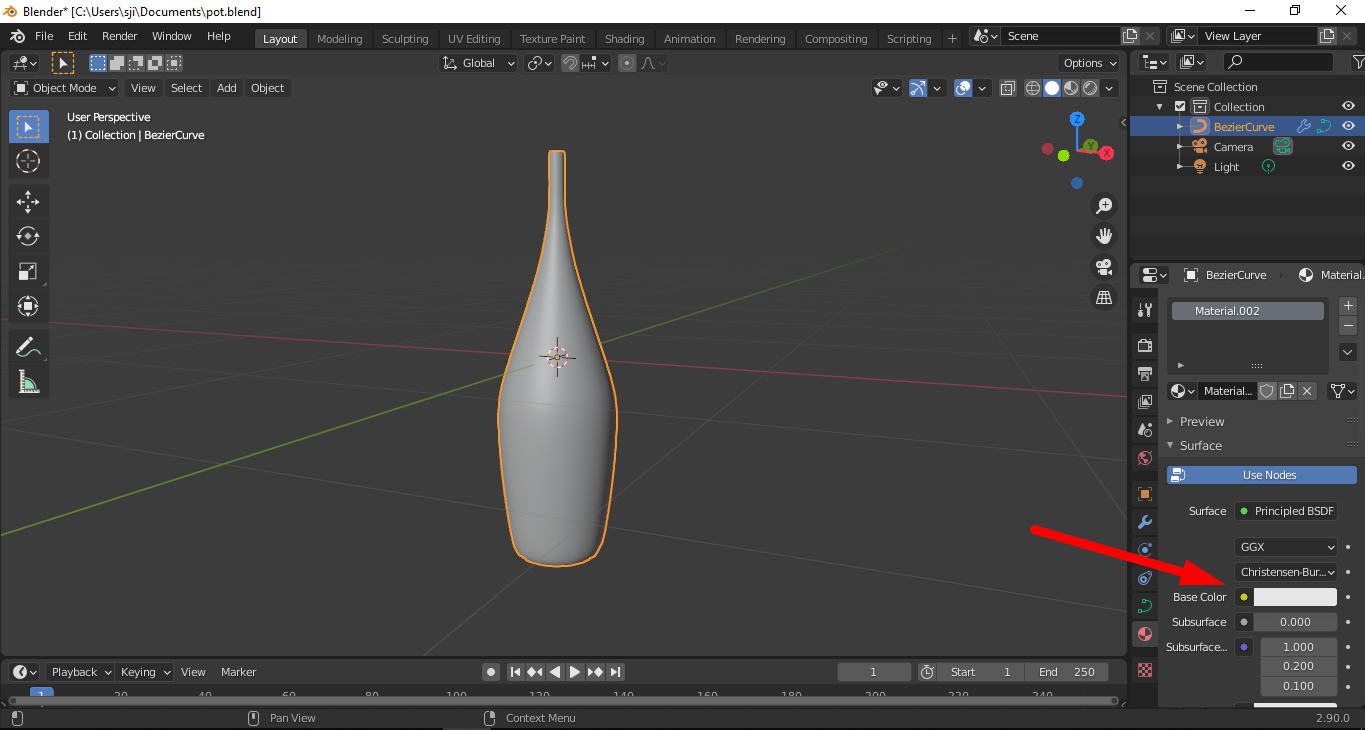  Using Curves to Create Vases in Blender 3D