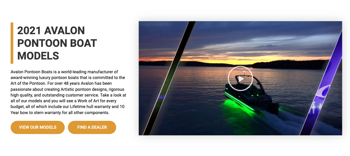 Avalon Pontoon Boats image 1