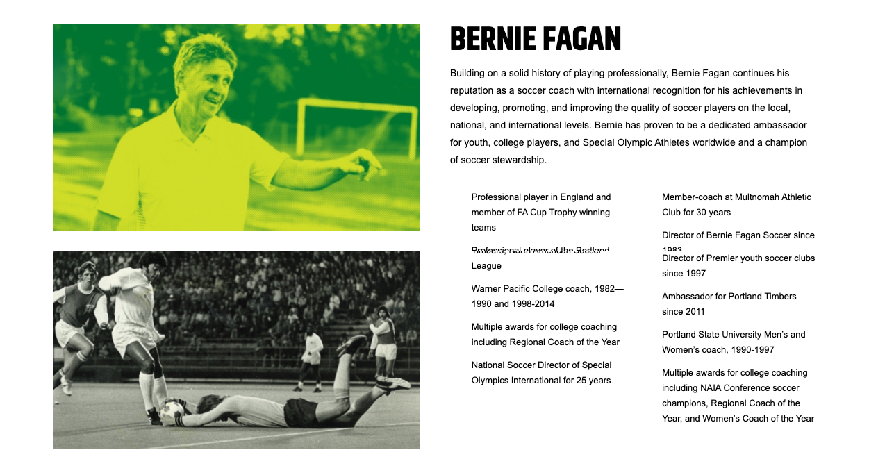 Bernie Fagan Soccer image 3