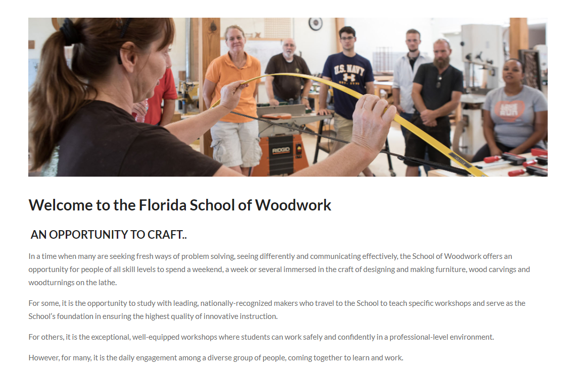Florida School of Woodwork1