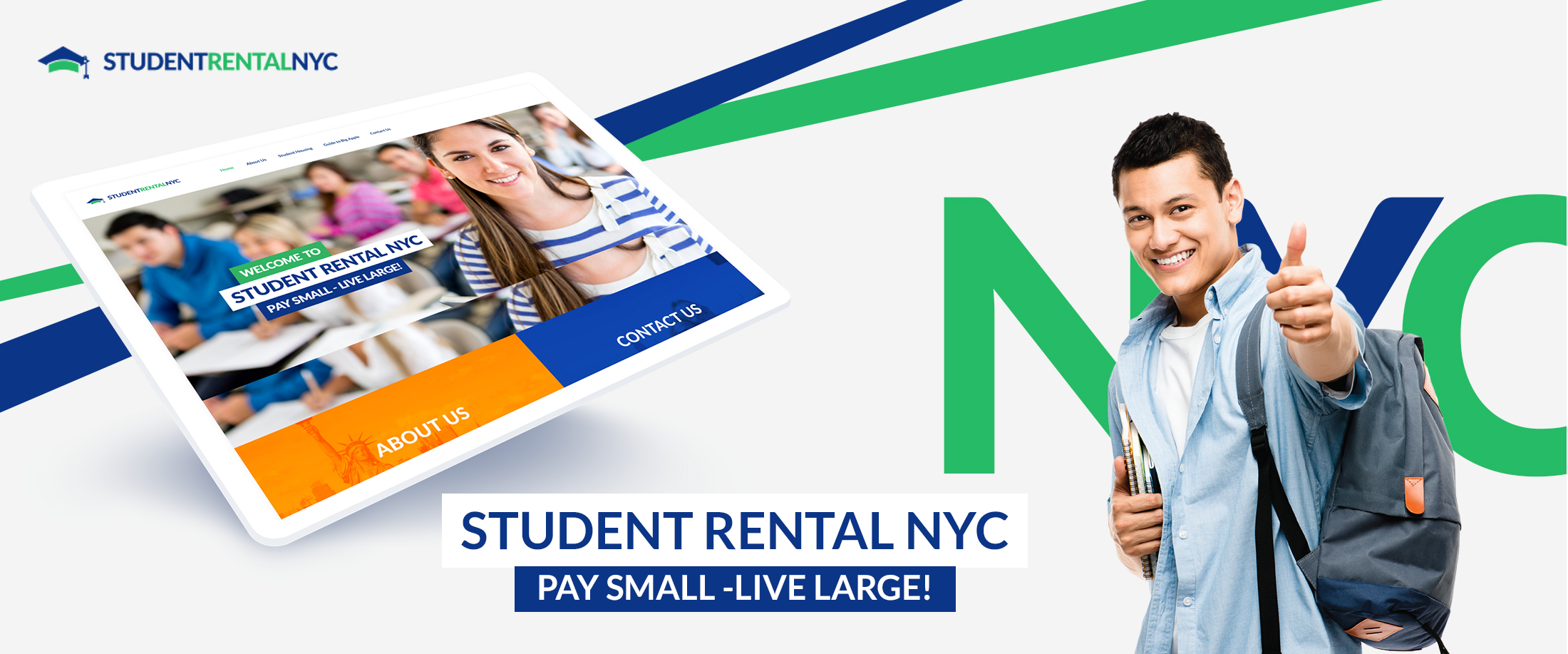 Student Rental NYC banner