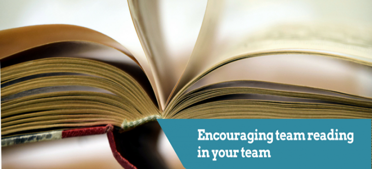 Encouraging team reading in your team