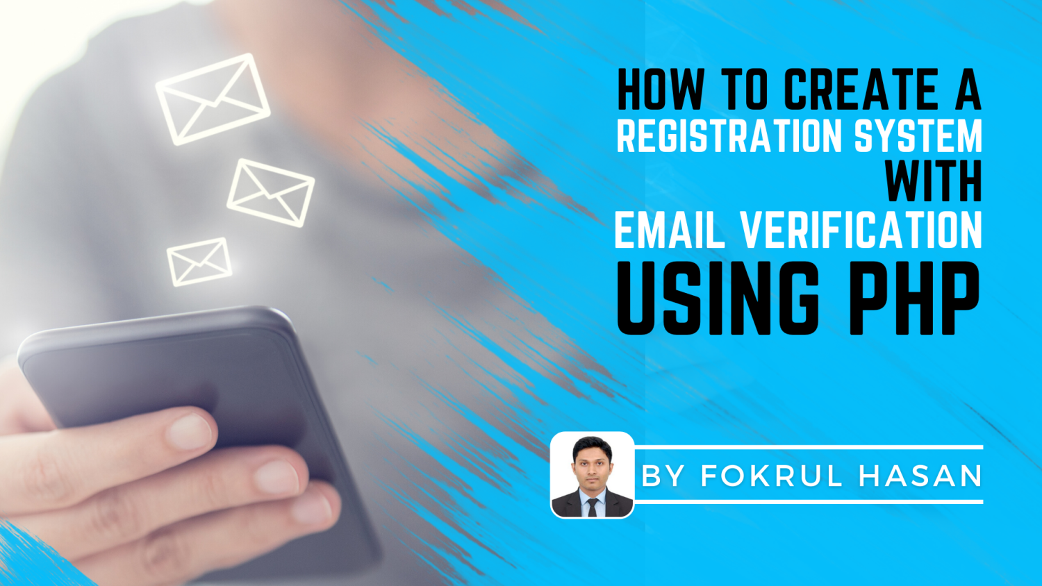 How to create a registration system with email verification using php