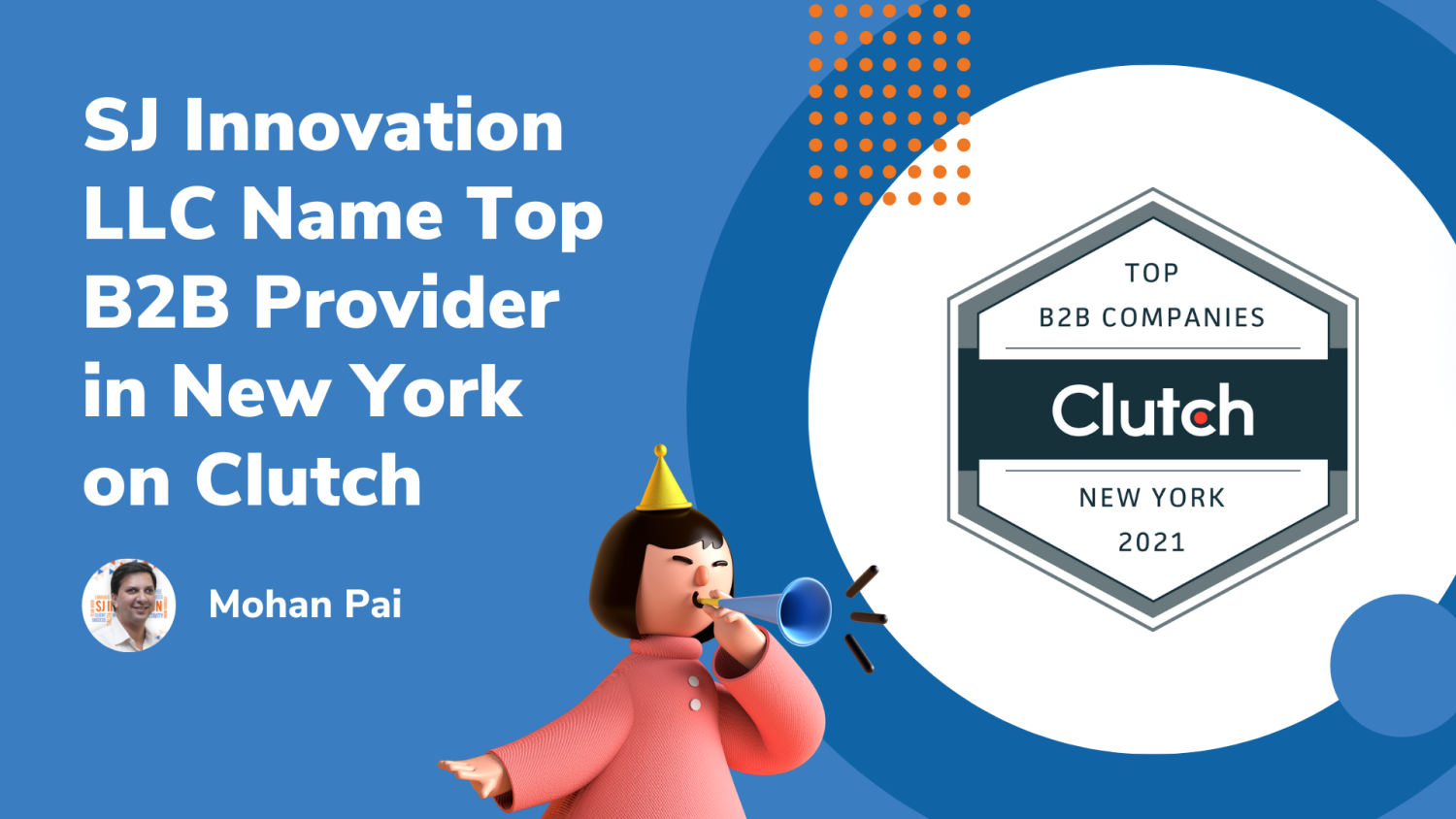 SJ Innovation LLC Name Top B2B Provider in New York on Clutch