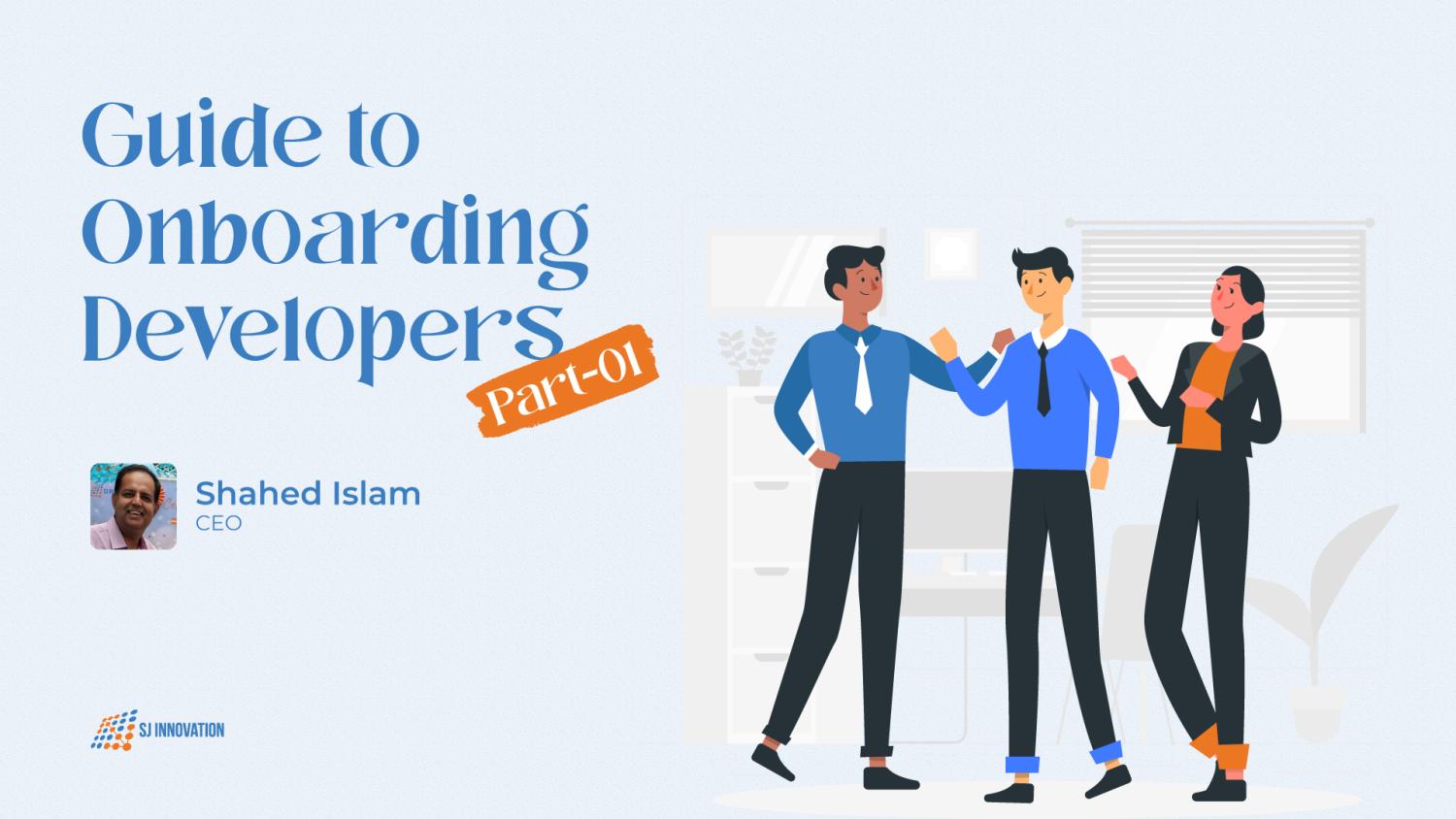 SJ Innovation Guide to Onboarding Developers: Part 1