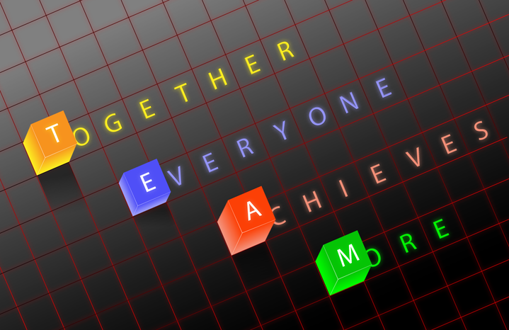 T (Together) E (Everyone) A (Achieves) M (More)