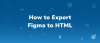 Image of how to convert Figma to HTML